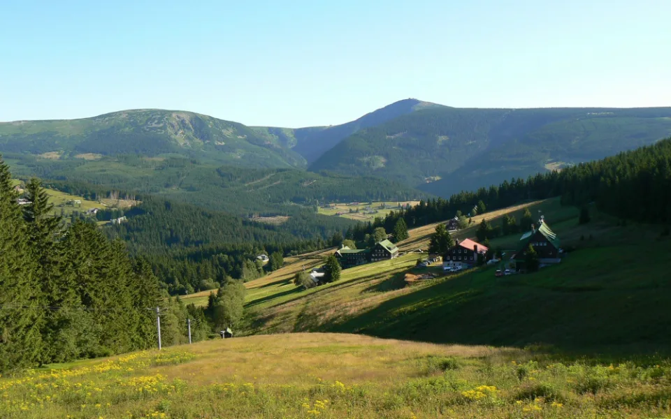 Pohled na Sněžku