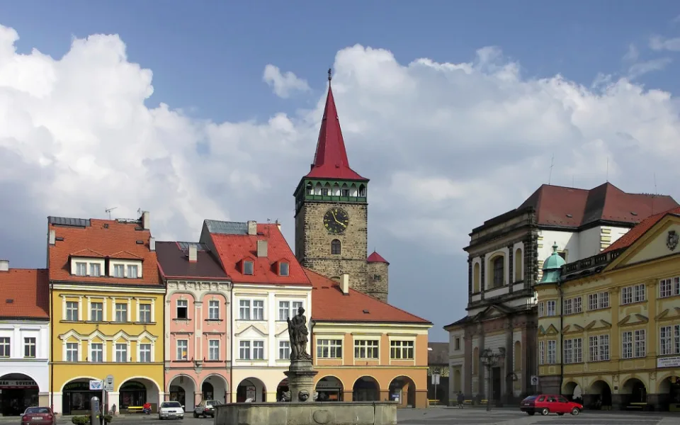 Valdštejnovo náměstí v Jičíně