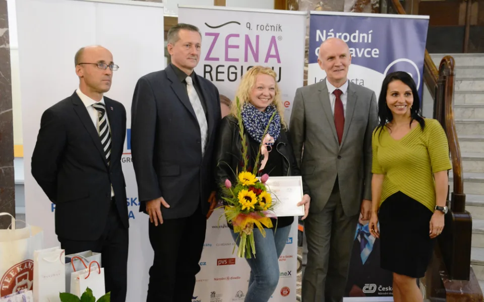 Ženou regionu se  stala Tereza Melišová, pomáhá dětem v nemocnicích i azylových domech