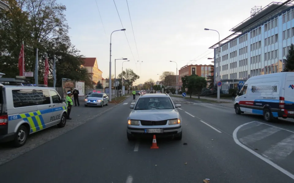Vůz po střetu