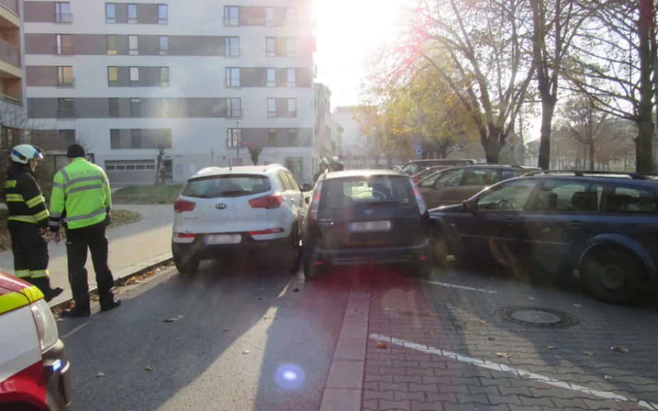 Kolize v Horově ulici