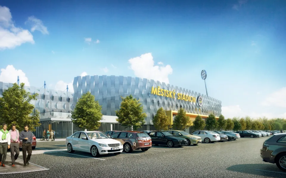 Vizualizace nového stadionu