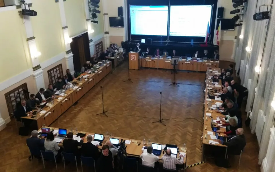 Jednání hradeckého zastupitelstva