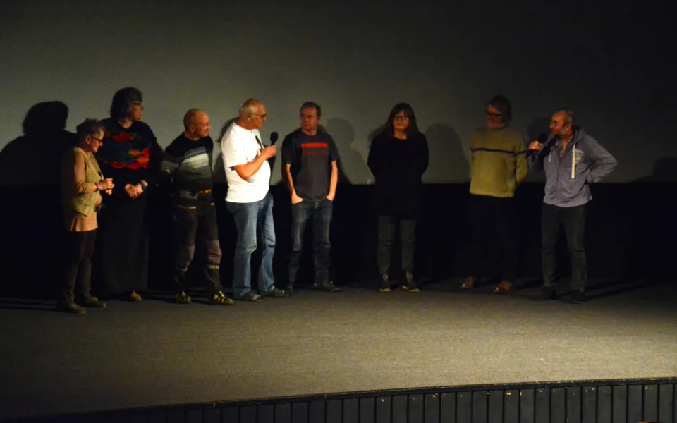 Do kina Bio Central přijel režisér Bohdan Sláma, uvedl tři své filmy. Nechyběla Bába z ledu, která se natáčela i v Hradci