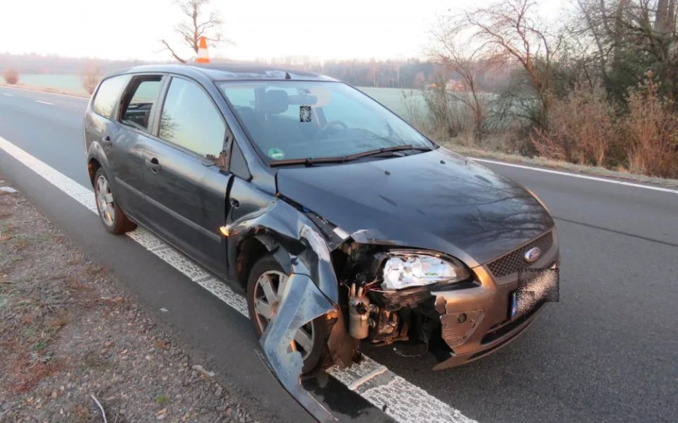 Ford po nehodě