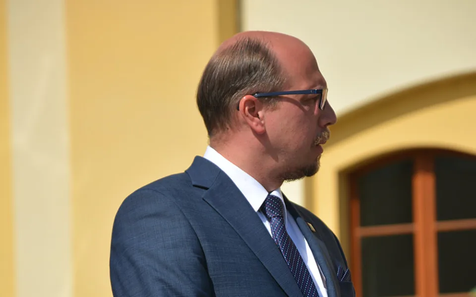 Hejtman Královéhradeckého kraje Jiří Štěpán