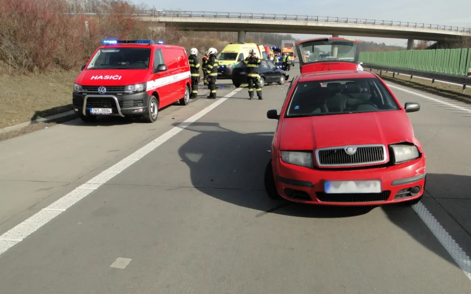 Nehoda na dálnici D11