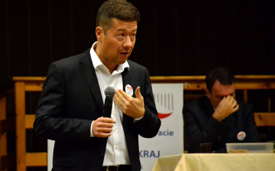 Předseda SPD Tomio Okamura