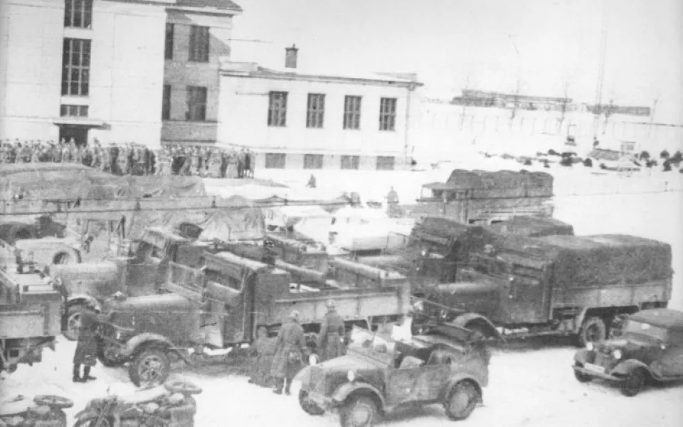 15. březen - německá armáda na královéhradeckém letišti