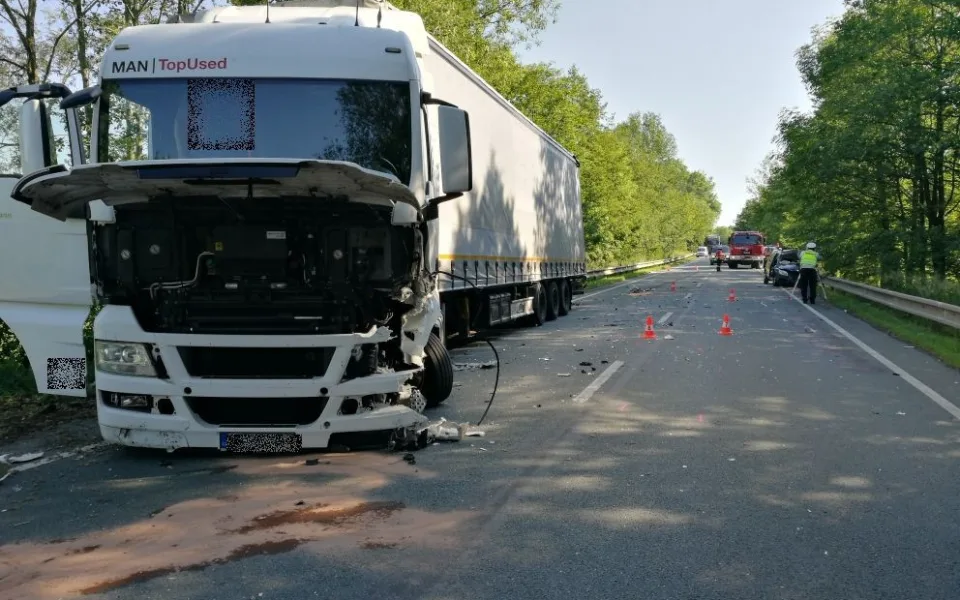 Foto z nehody u Častolovic.
