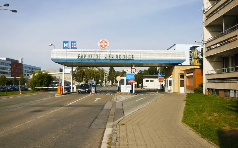 Vjezd do nemocnice