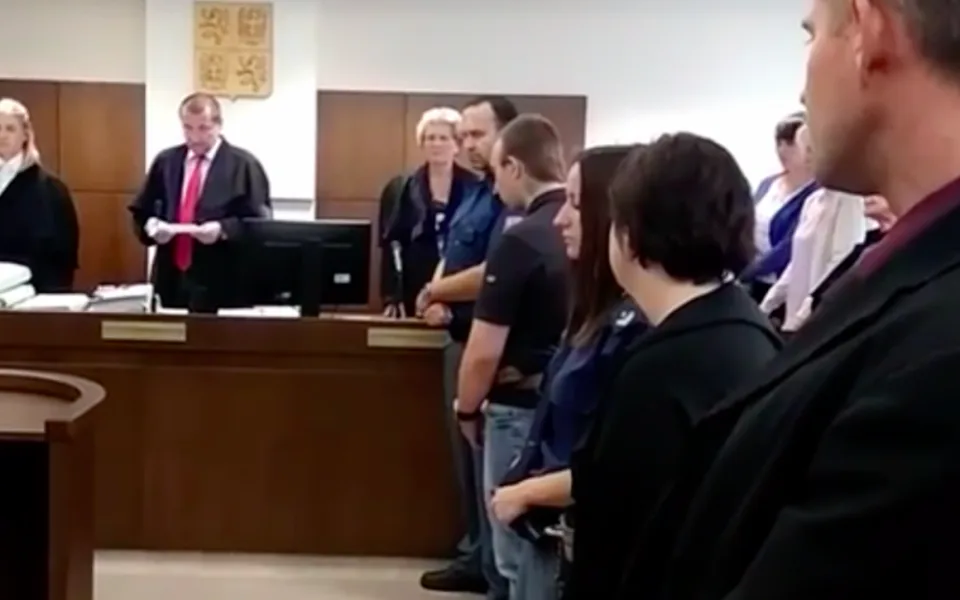 Janáková u soudu, kde dostala třicet let.