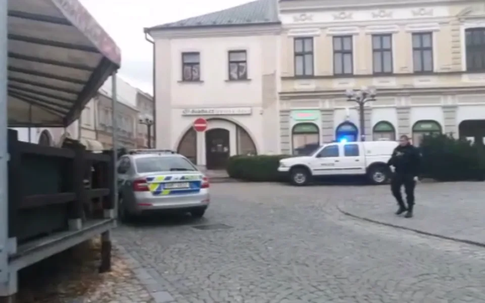 Záběry z místa činu