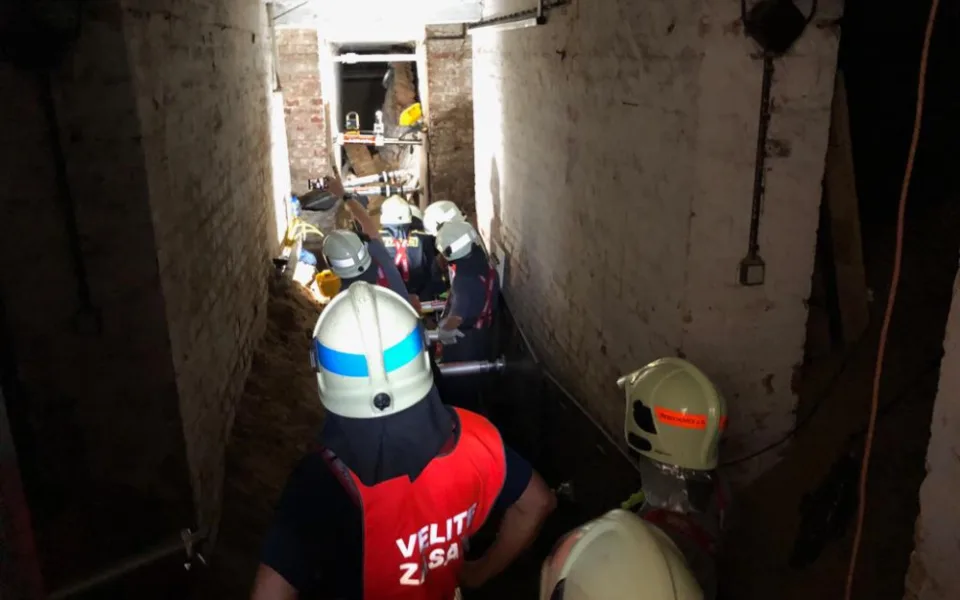 Hasiči našli mladého muže již bez známek života