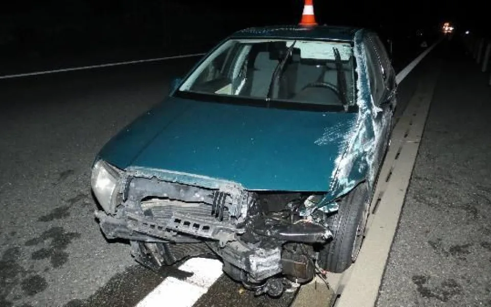 dopravní nehoda na dálnici D11