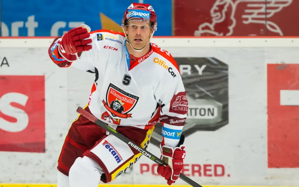 Samuelsson v hradeckém dresu
