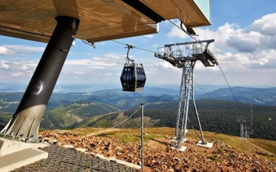 Lanovka v Krkonoších