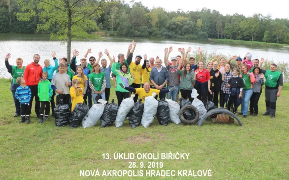 Biřičku uklidilo desítky dobrovolníků