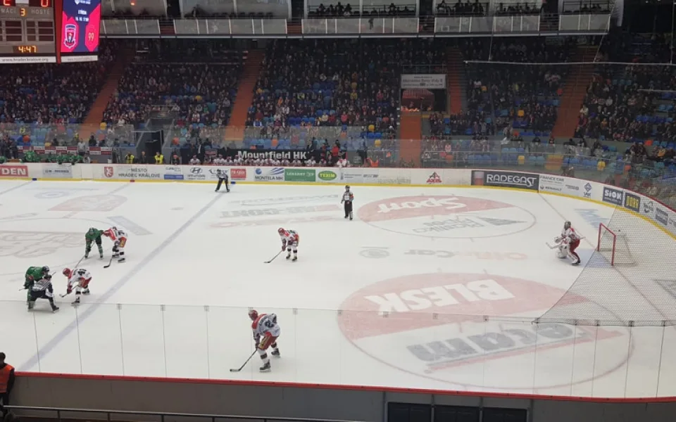 Foto z utkání Hradec - Mladá Boleslav
