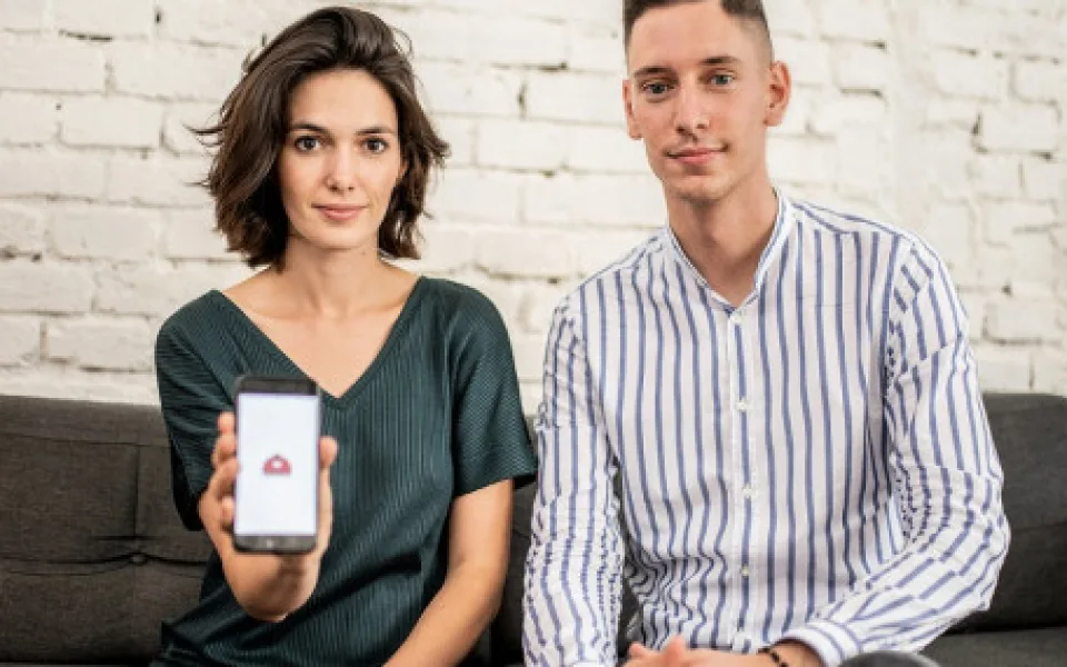 Zakladatelé projektu Michaela Gregorová a Jakub Henni