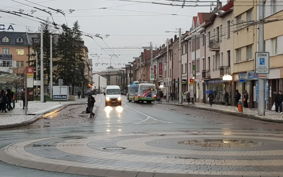Ulice S.K. Neumanna u hlavního nádraží