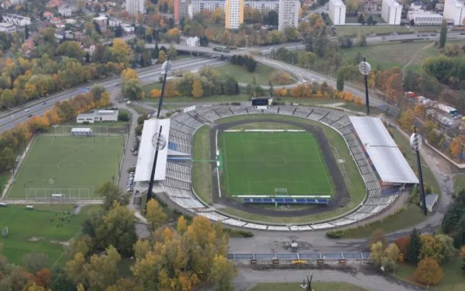 Fotbalový stadion v Hradci Králové