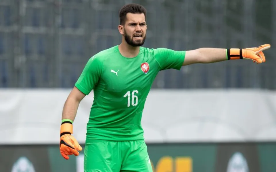 Tomáš Koubek v reprezentačním dresu