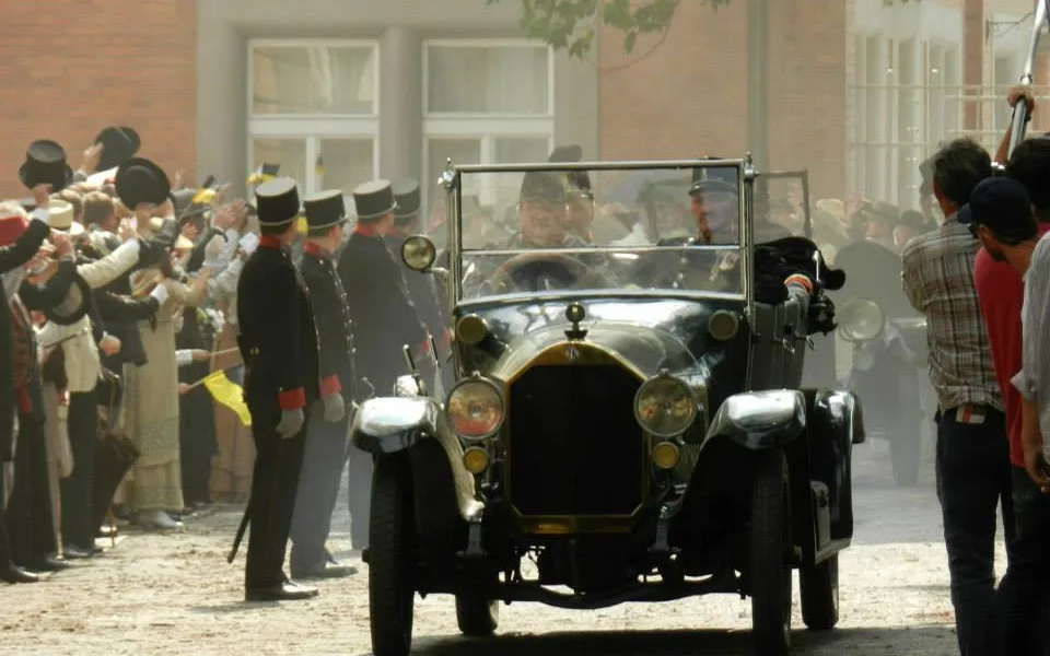natáčení filmu Sarajevo v Hradci Králové