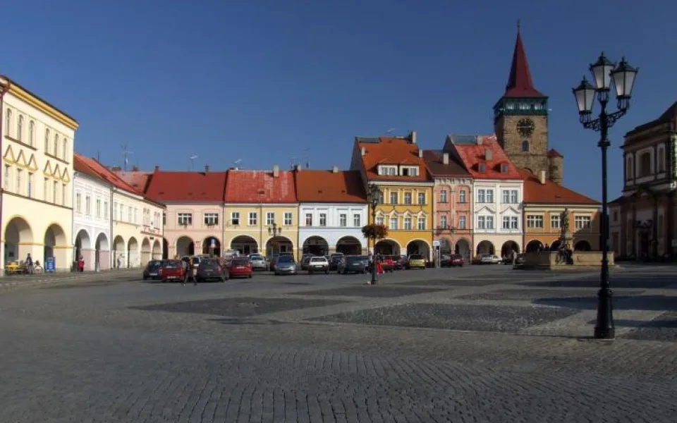 Jičín-Valdštejnovo náměstí