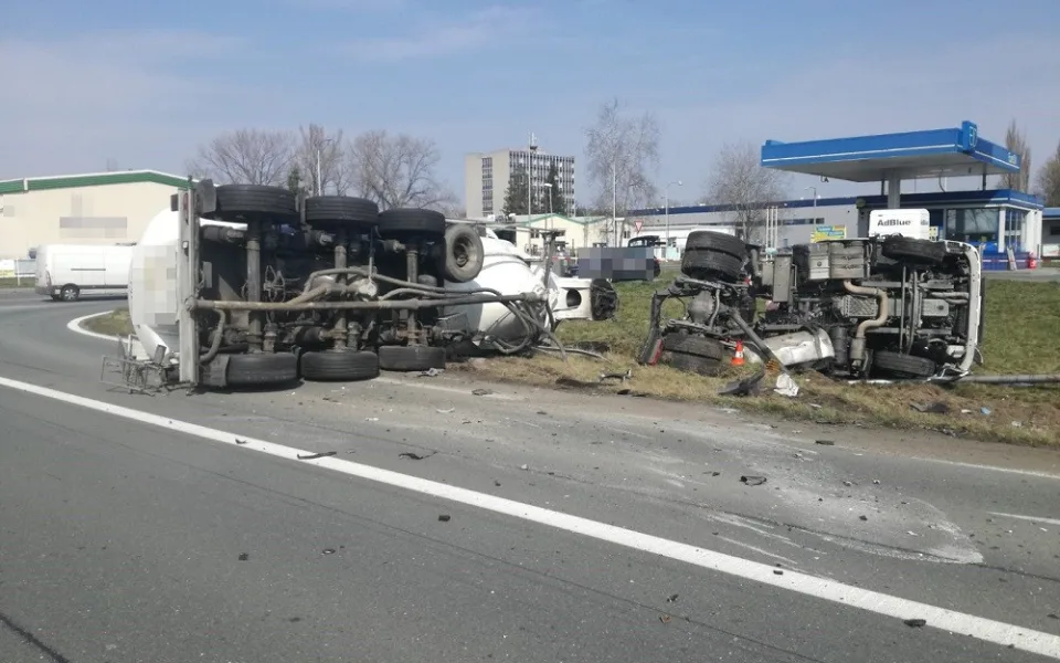nehoda cistesrny s dodávkou
