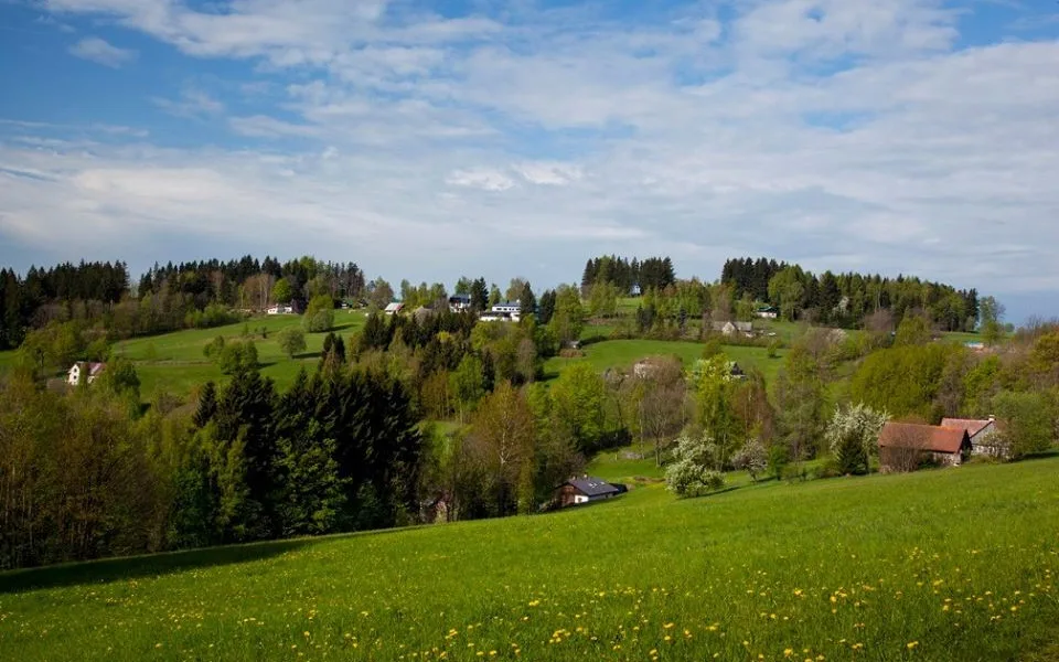Horská louka v Krkonoších