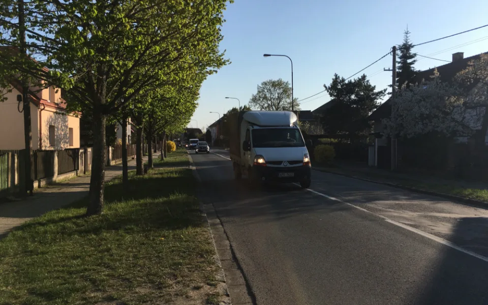Pouchovská ulice v Hradci Králové.