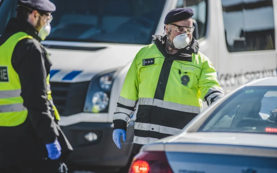 Policejní kontrola na silnici / Ilustrační foto