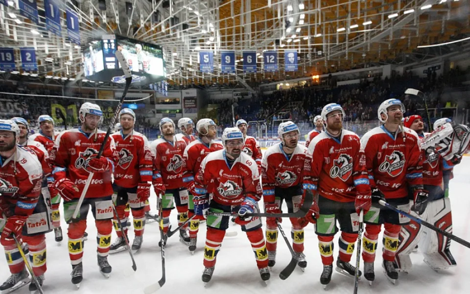 Hokejisté pardubického Dynama