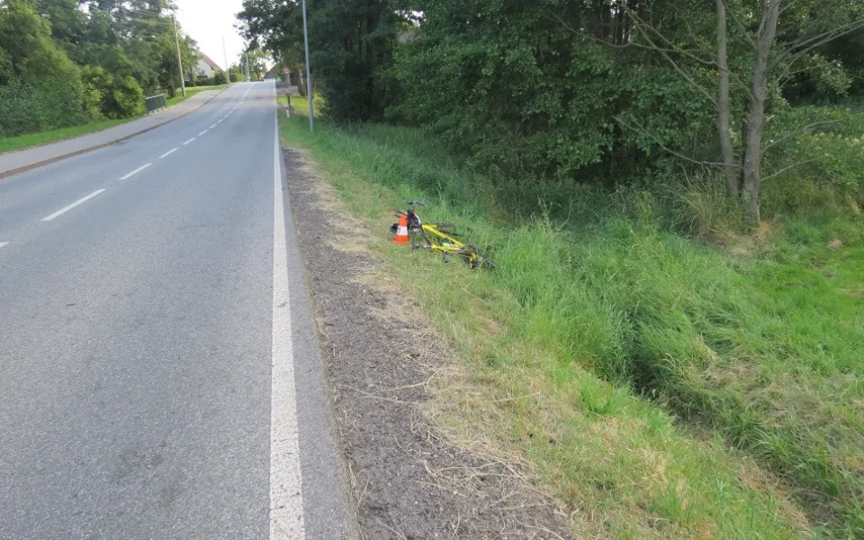 K nehodě cyklisty na Trutnovsku startoval vrtulník. Nezvládl jízdu z kopce