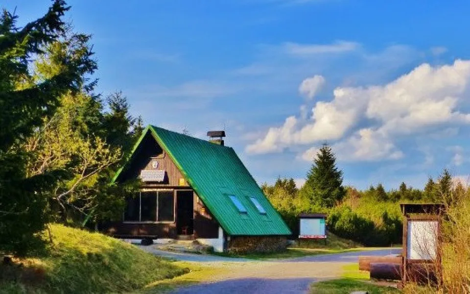Původní srub pod Velkou Deštnou