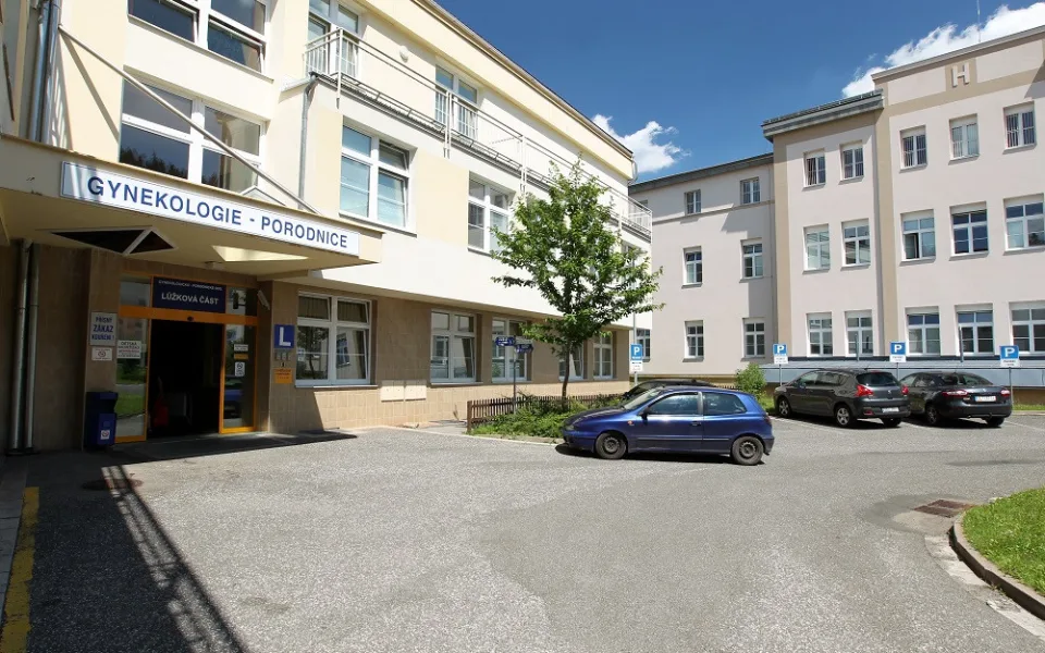 Pavilon L trutnovské nemocnice- gynekologie - porodnice