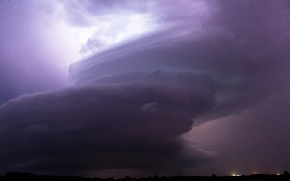 ilustrační foto - supercela