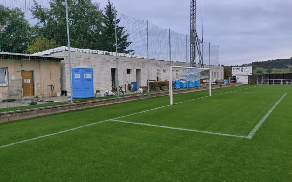 V Hořicích se rýsuje podoba nového fotbalového stadionu. Hotovo má být na jaře