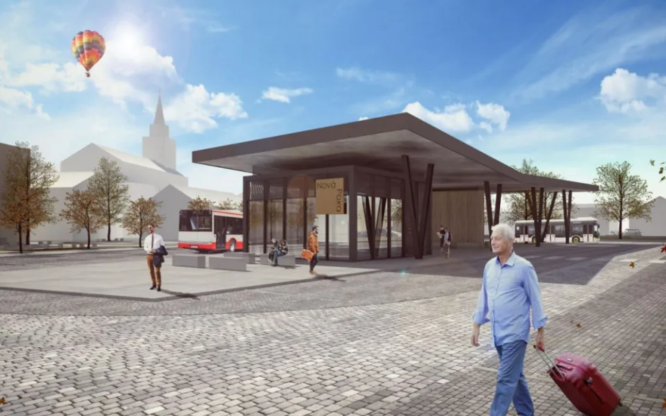 Nová Paka má nový autobusový terminál. Fungovat začne příští měsíc
