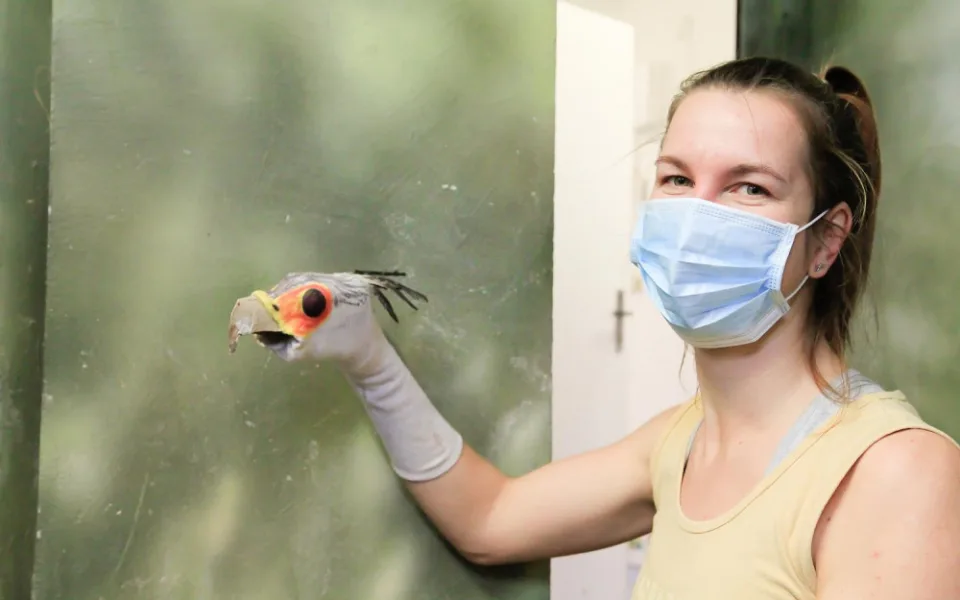 ošetřovatelka Veronika Ležáková