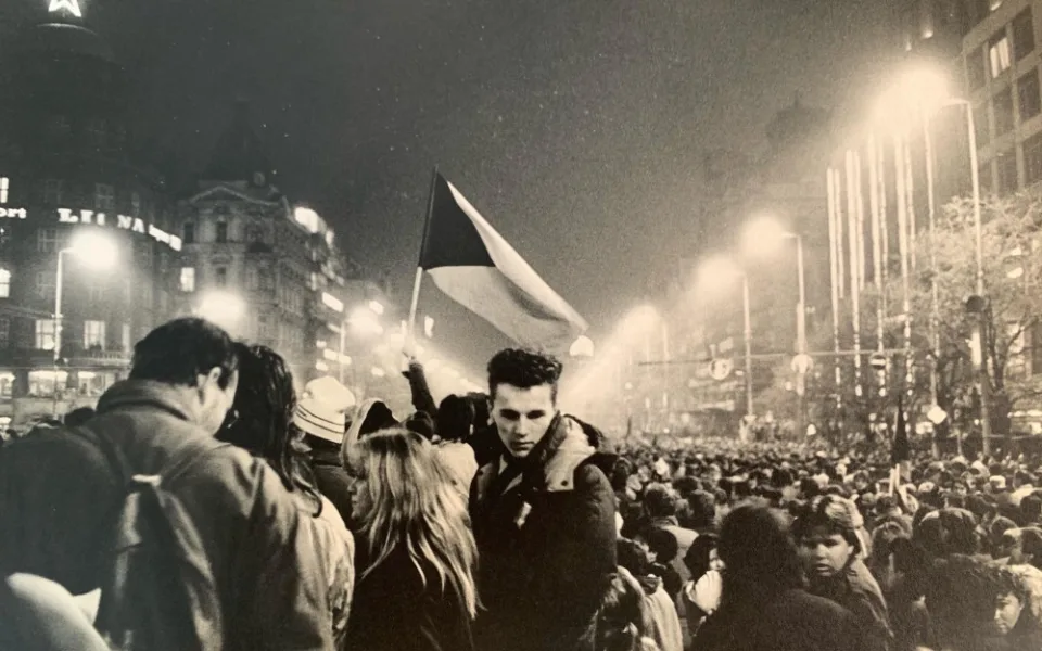 Nikdo nevěděl, jak to bude dál, říká Richard Beneš, autor fotek z listopadu 1989