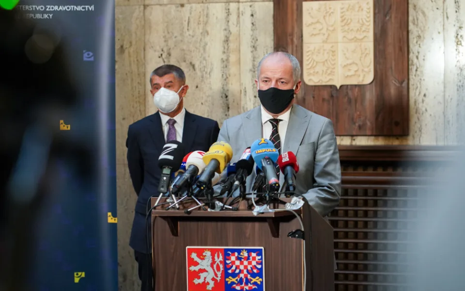 Andrej Babiš a Roman Prymula