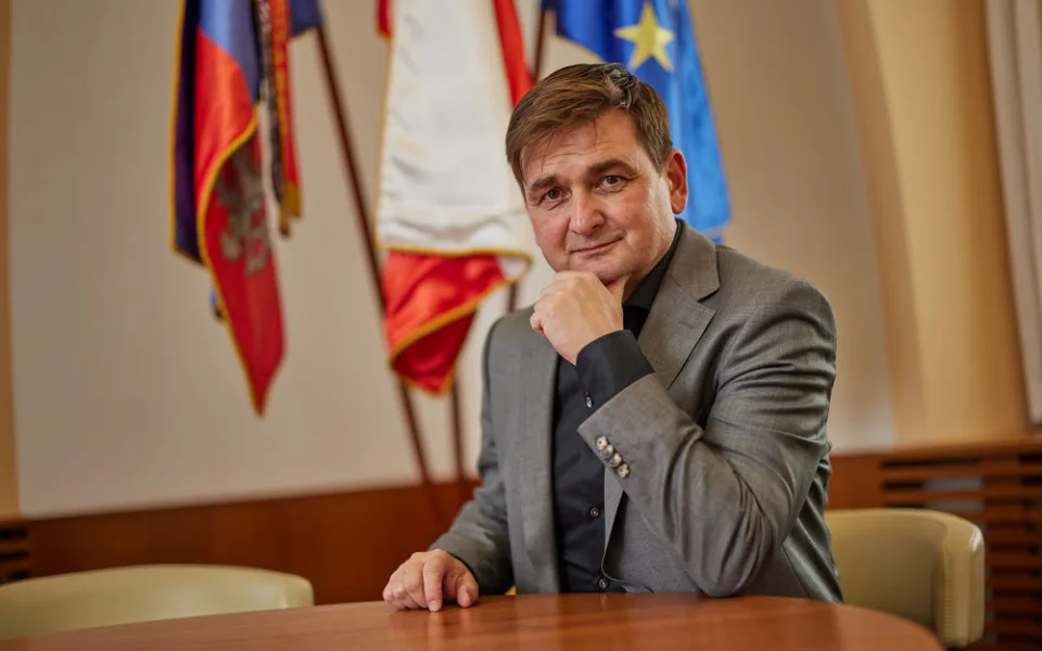 hejtman Královéhradeckého kraje Marin Červíček (ODS)