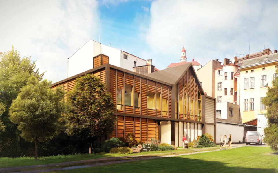 V Náchodě začala demolice staré hasičárny. Na jejím místě vyroste spolkový dům