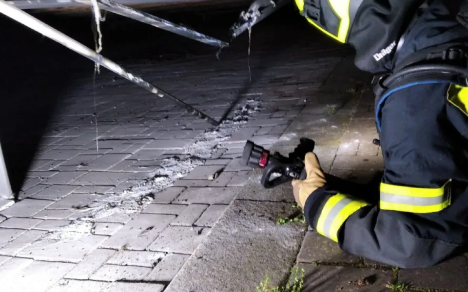 U kolonády v Janských Lázních v noci hořelo, příčinou byla technická závada