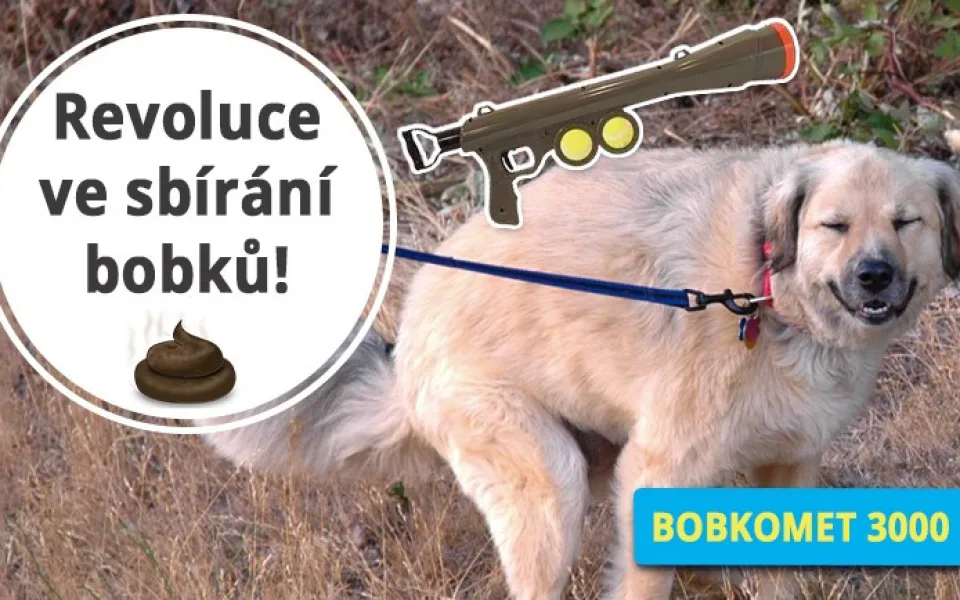 Bobkomet 3000 přináší revoluci ve sbírání bobků