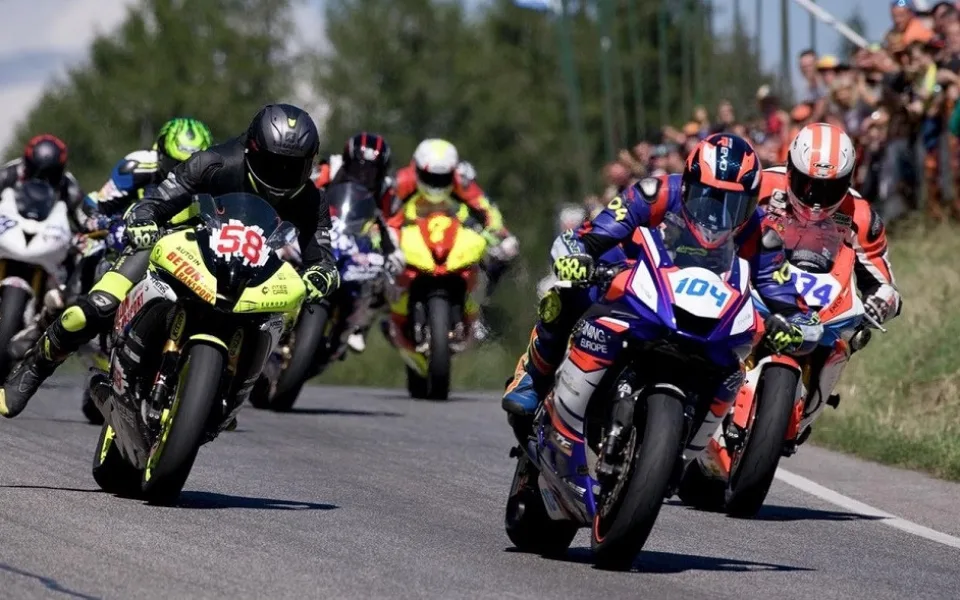 Motocyklový silniční závod 300 zatáček Gustava Havla