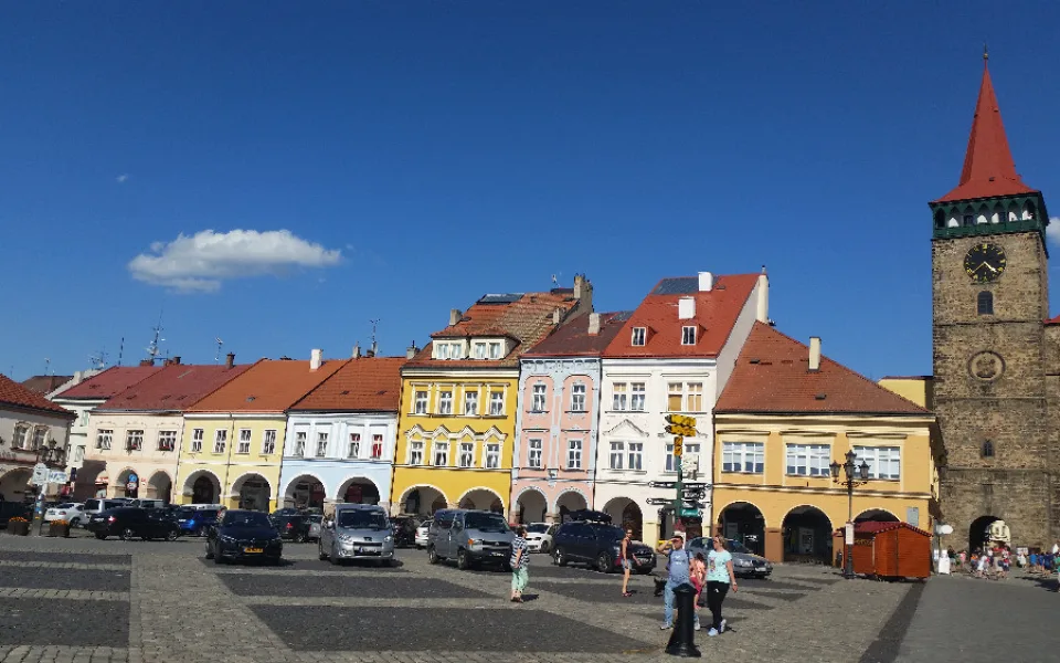 Valdštejnovo náměstí v Jičíně