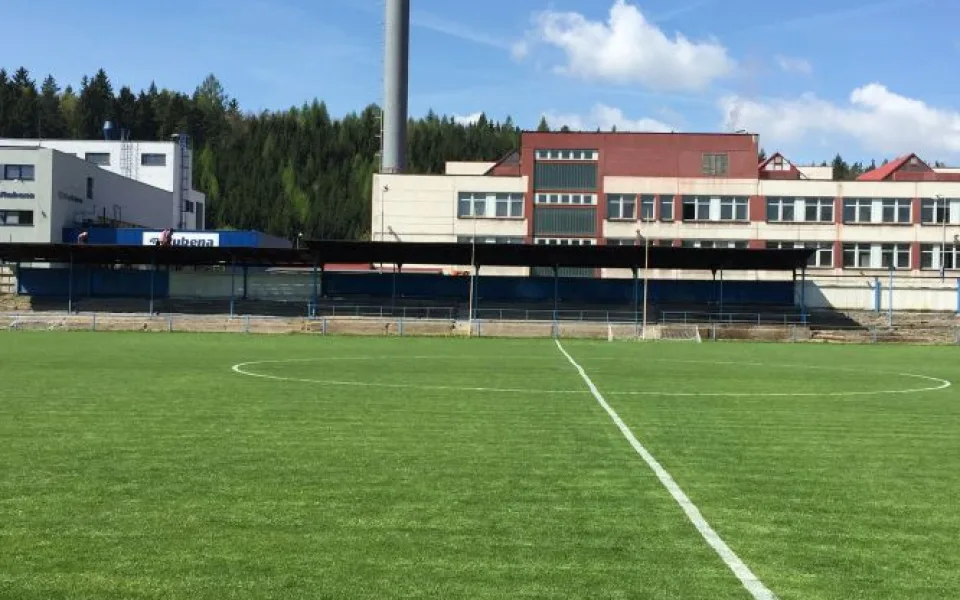 Fotbalový stadion v Hronově